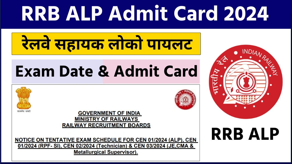 RRB ALP Admit Card